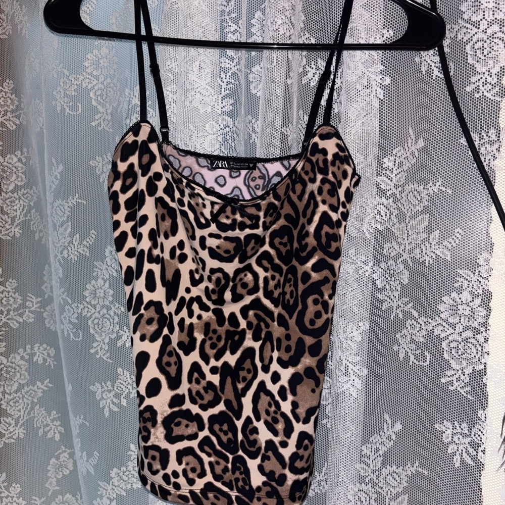 Zara leopard print set / Dress